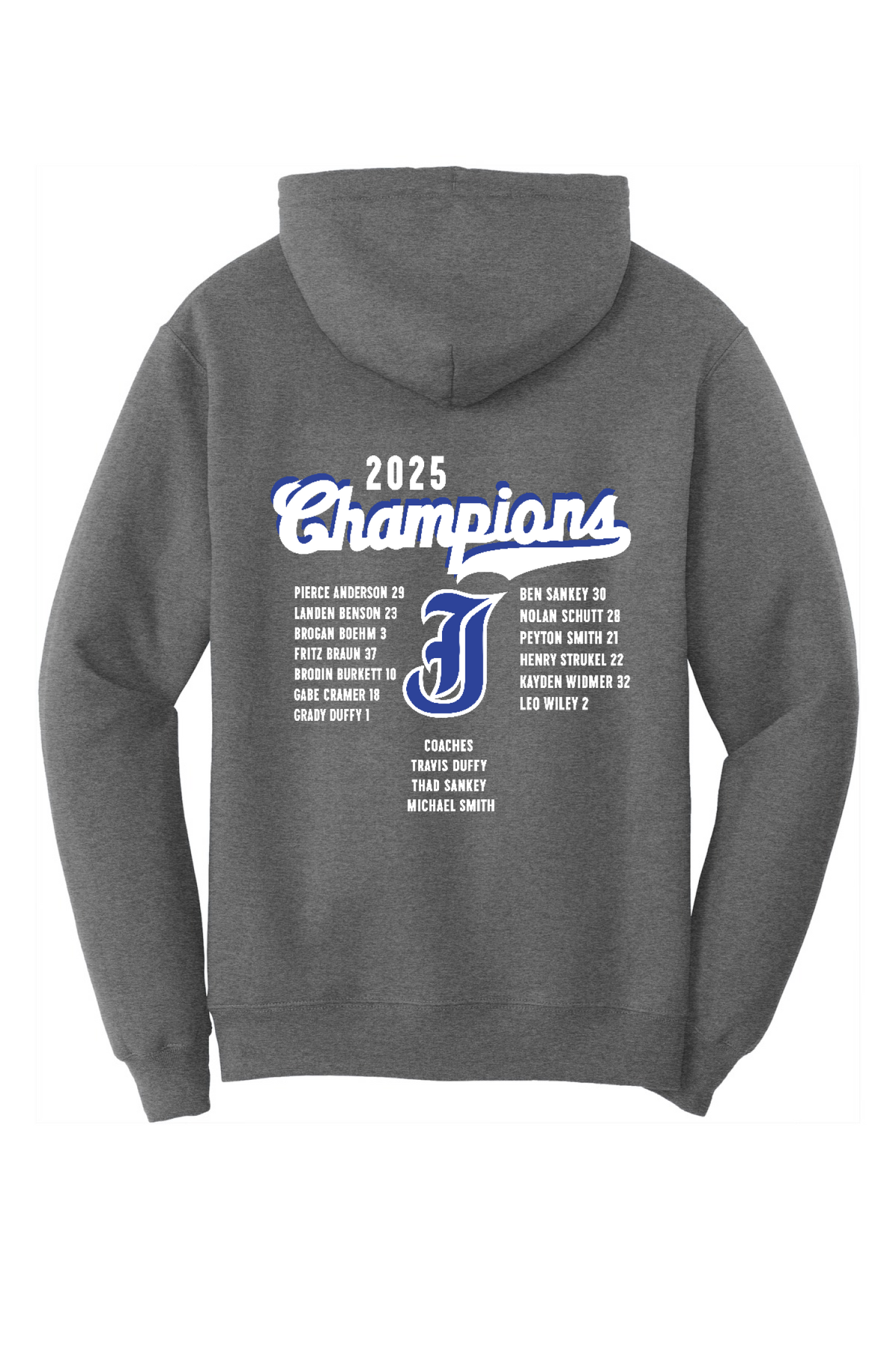 Back Design - Graphite Heather