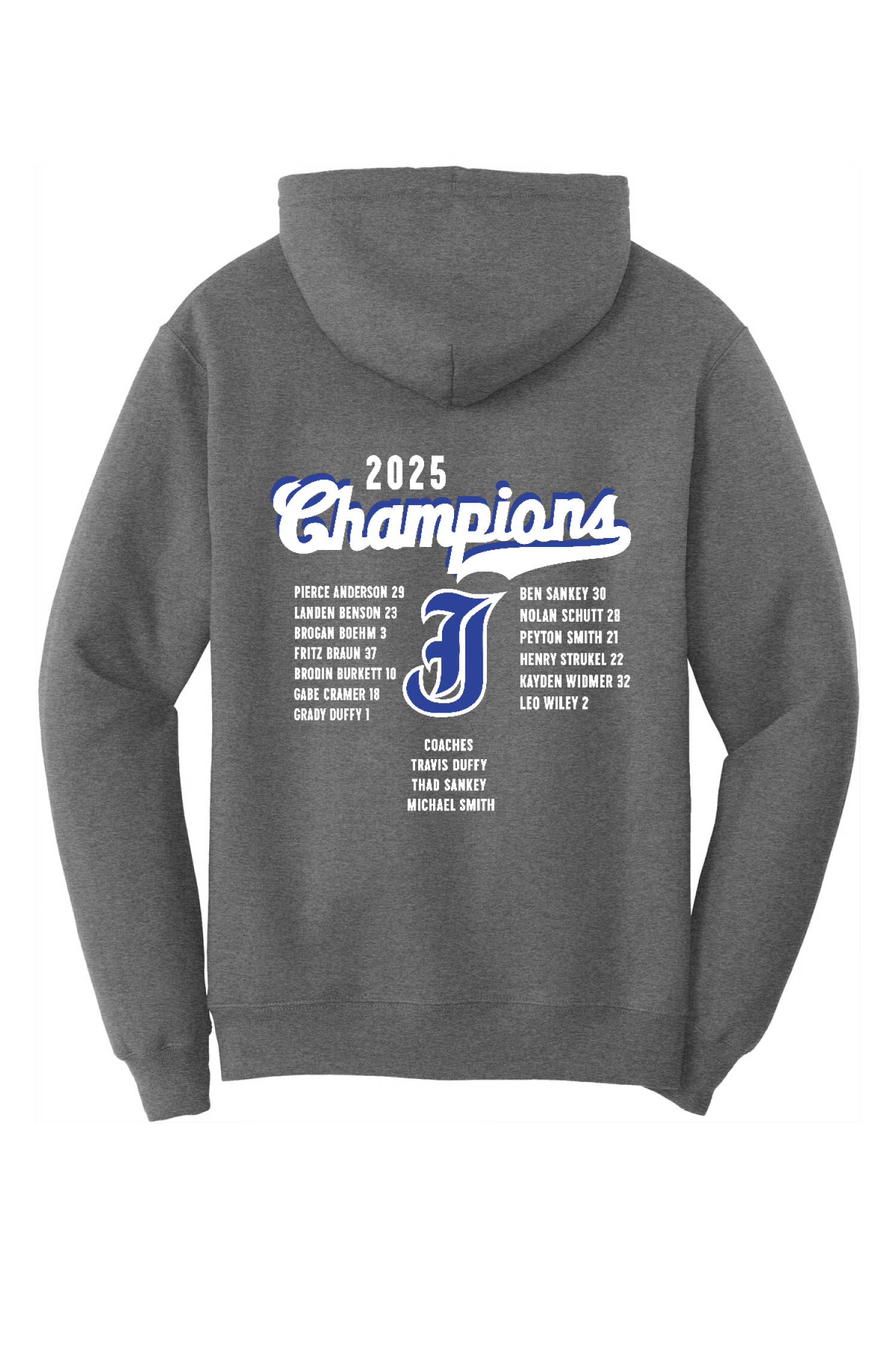 Back Design - Graphite Heather