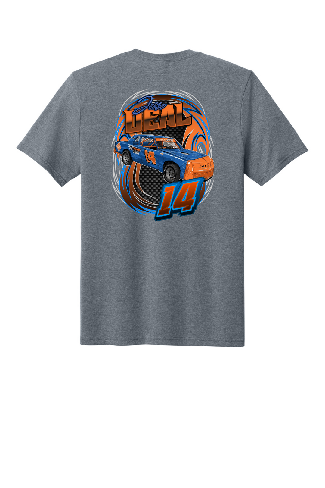 Back Design - Graphite Heather