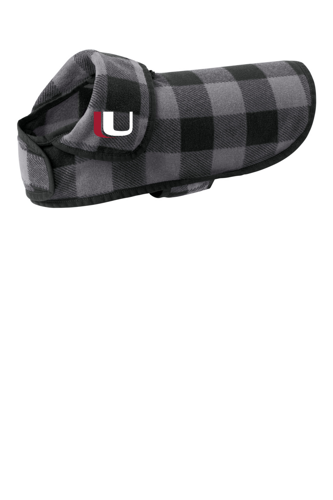 Front Design - Grey/ Black Buffalo Check