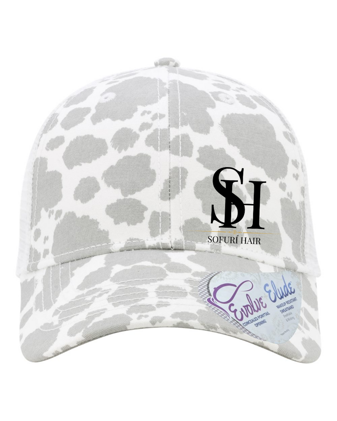 Front Design - Grey Cow/ White