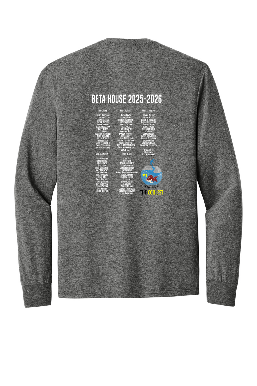 Back Design - Grey Frost