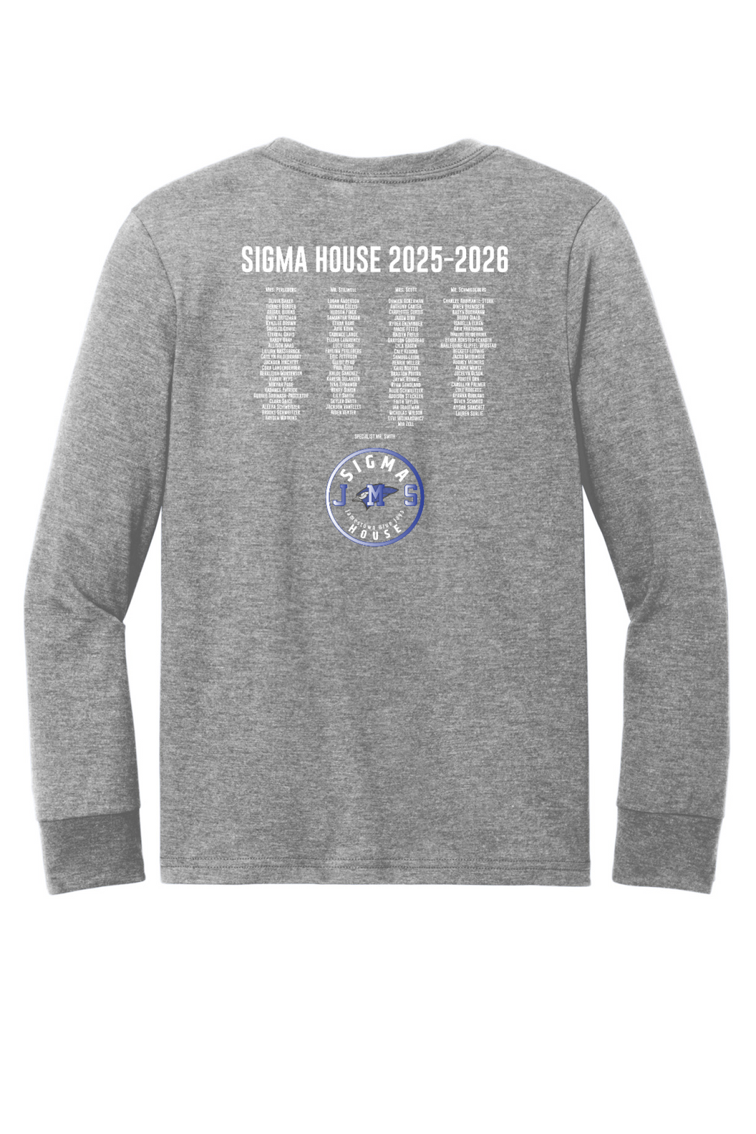 Back Design - Grey Frost
