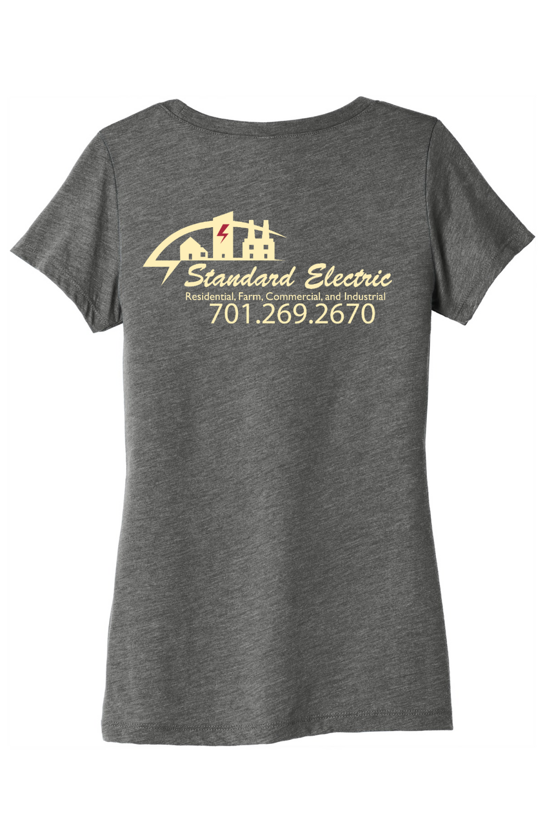 Back Design - Grey Triblend