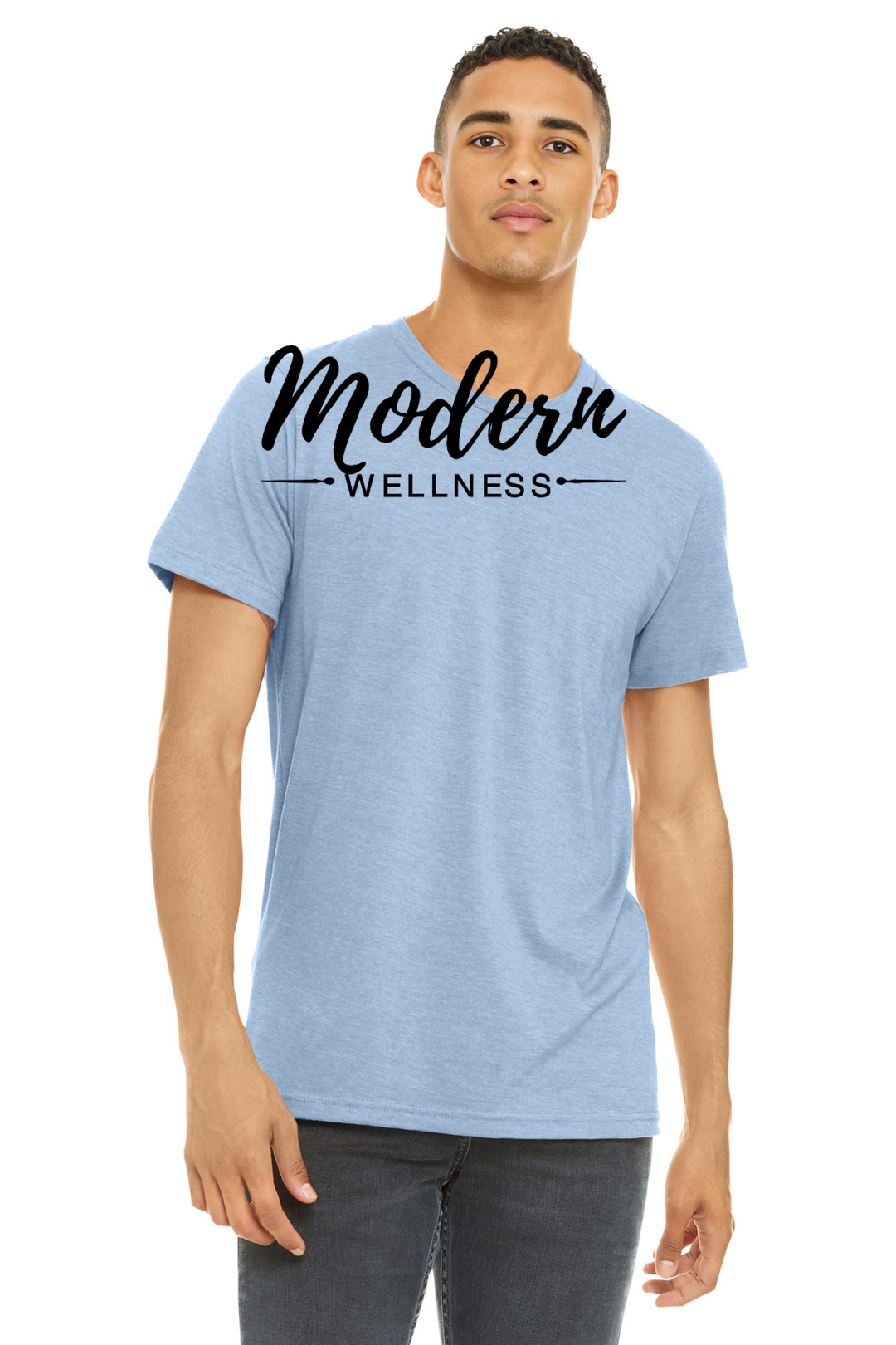 Front Design - Heather Baby Blue