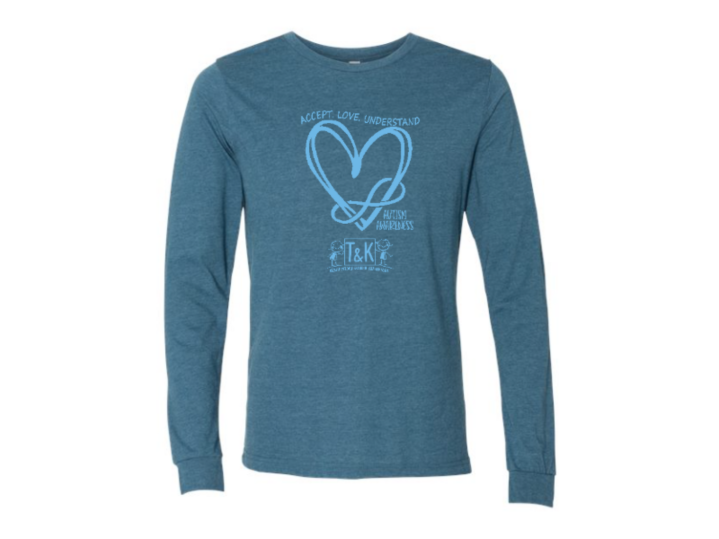 Front Design - Heather Deep Teal