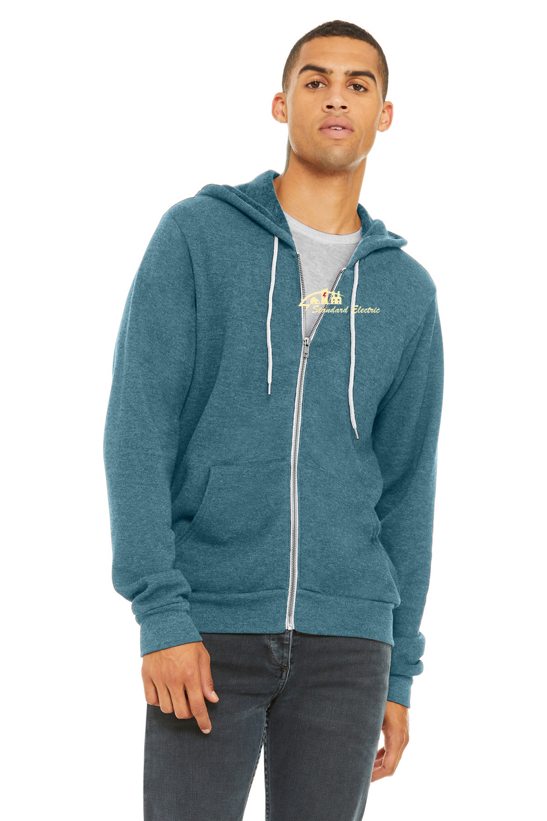 Front Design - Heather Deep Teal