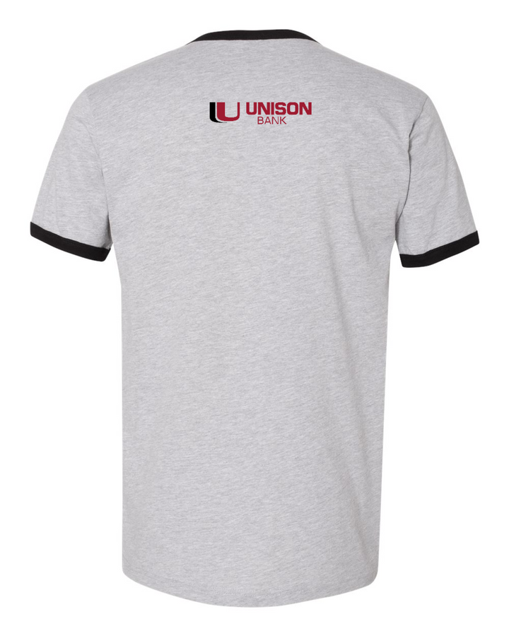 Back Design - Heather Grey/ Black