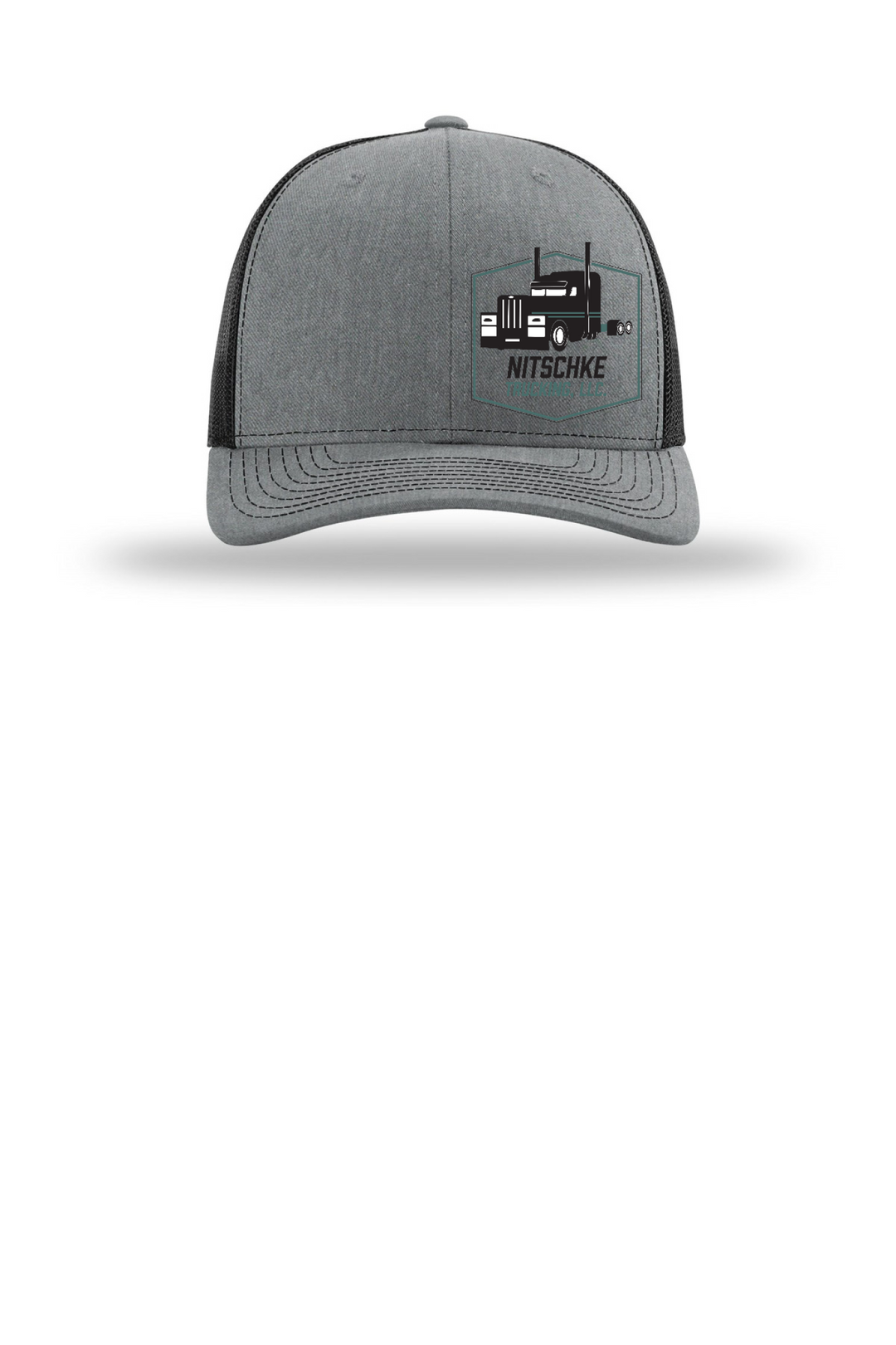 Front Design - Heather Grey/ Black