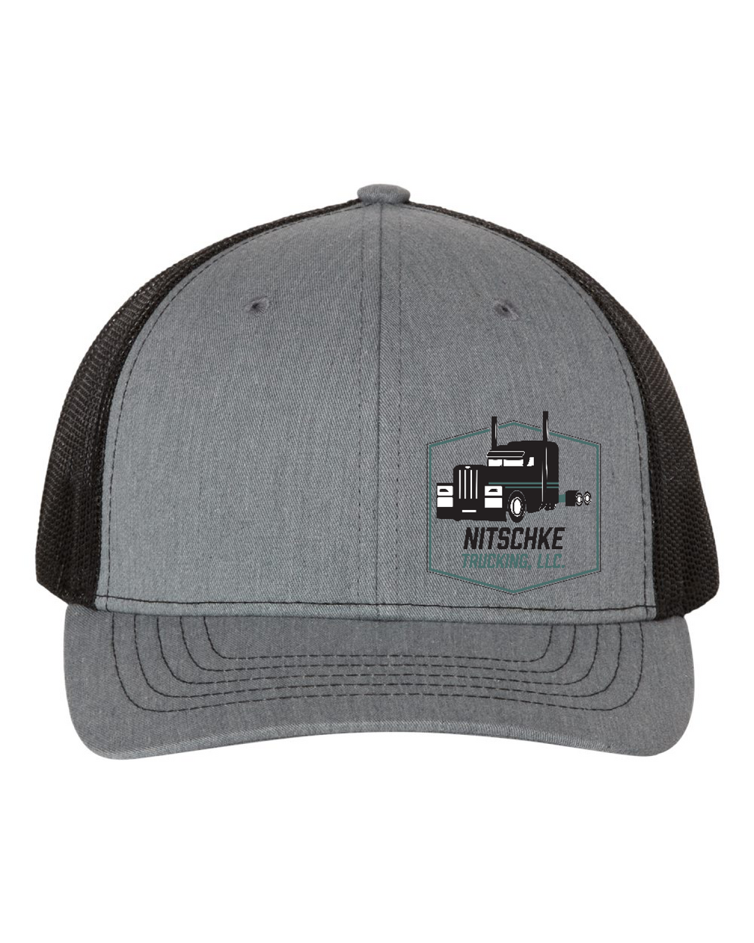 Front Design - Heather Grey/ Black