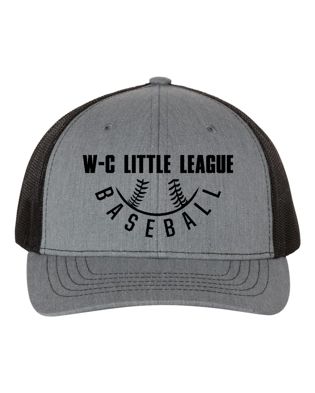 Front Design - Heather Grey/ Black