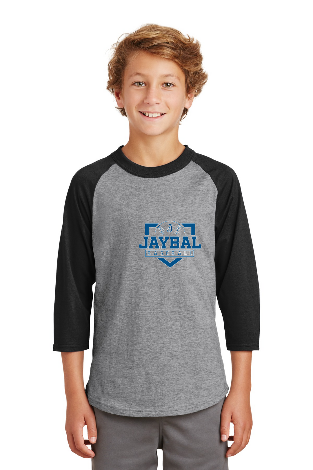 Front Design - Heather Grey/ Black