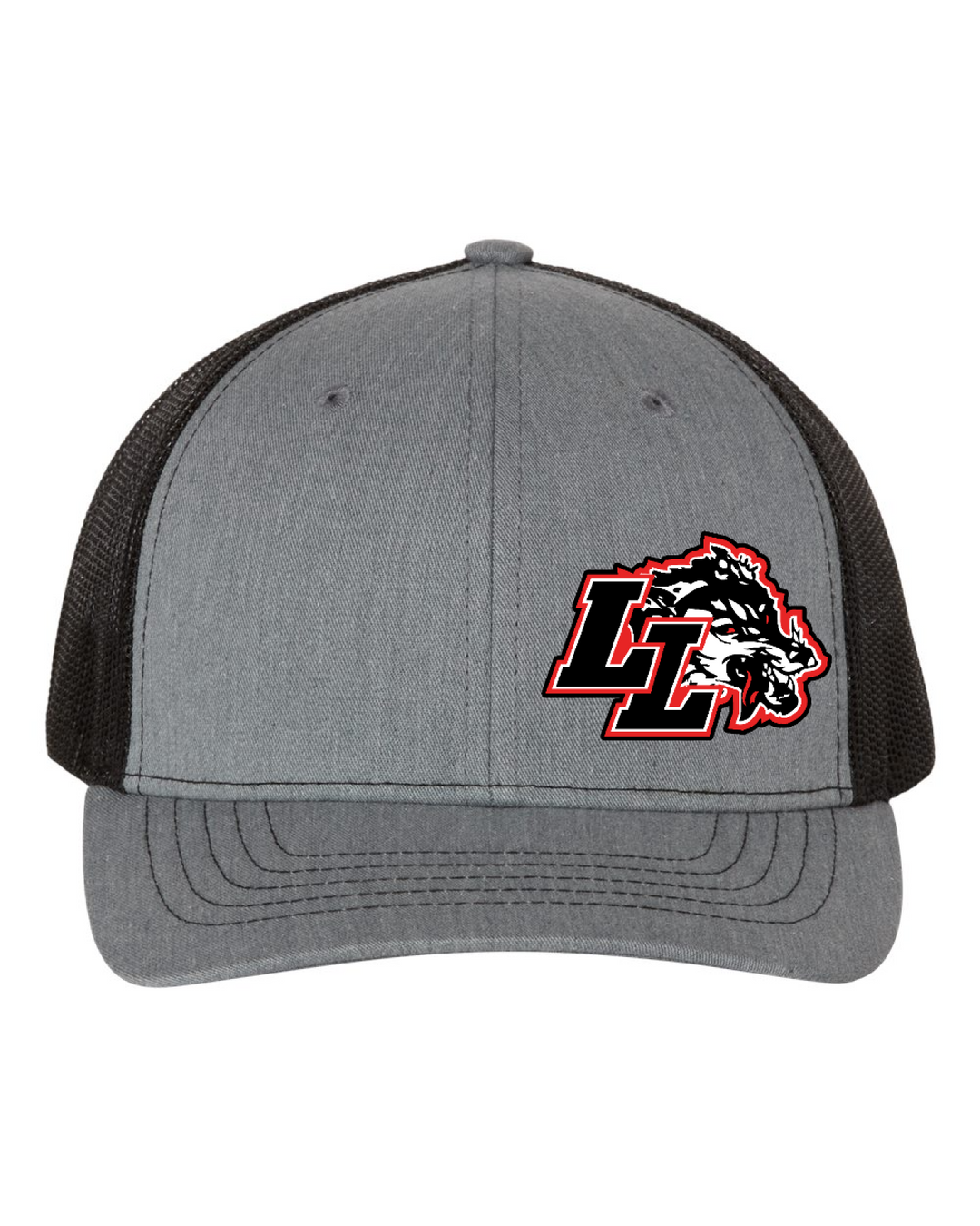 Front Design - Heather Grey/ Black