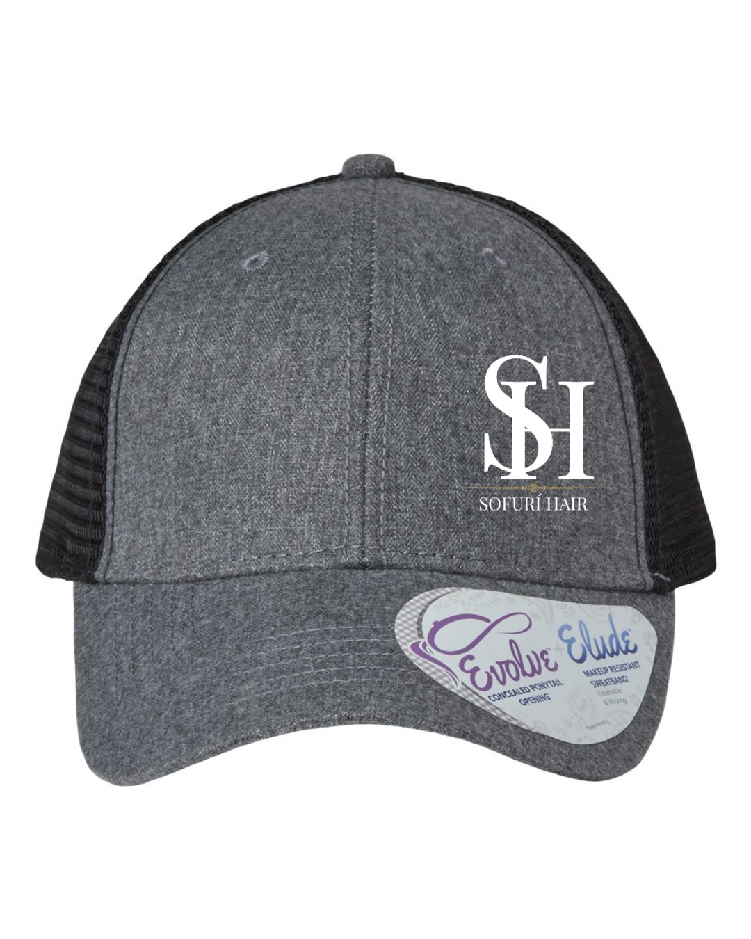 Front Design - Heather Grey/ Black