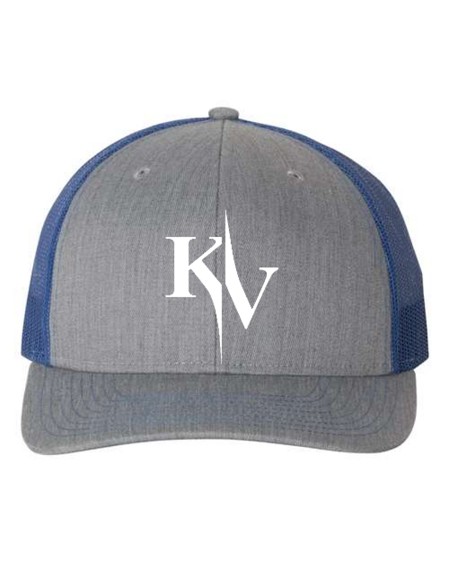 Front Design - Heather Grey/ Royal