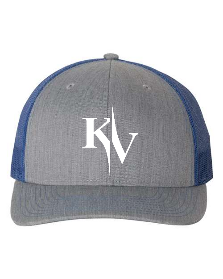 Front Design - Heather Grey/ Royal