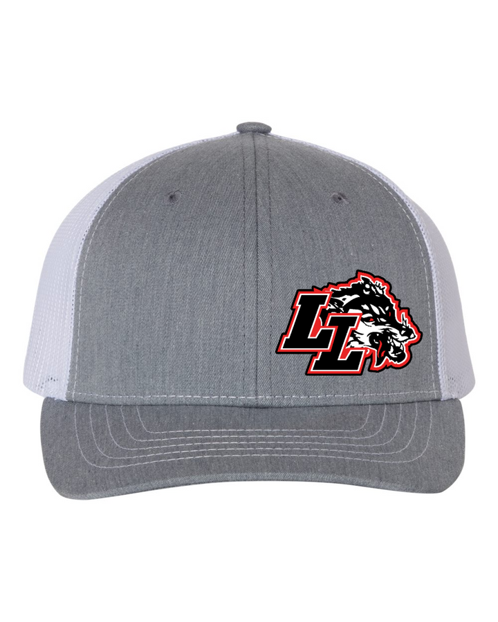 Front Design - Heather Grey/ White