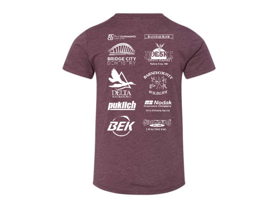 Back Design - Heather Maroon