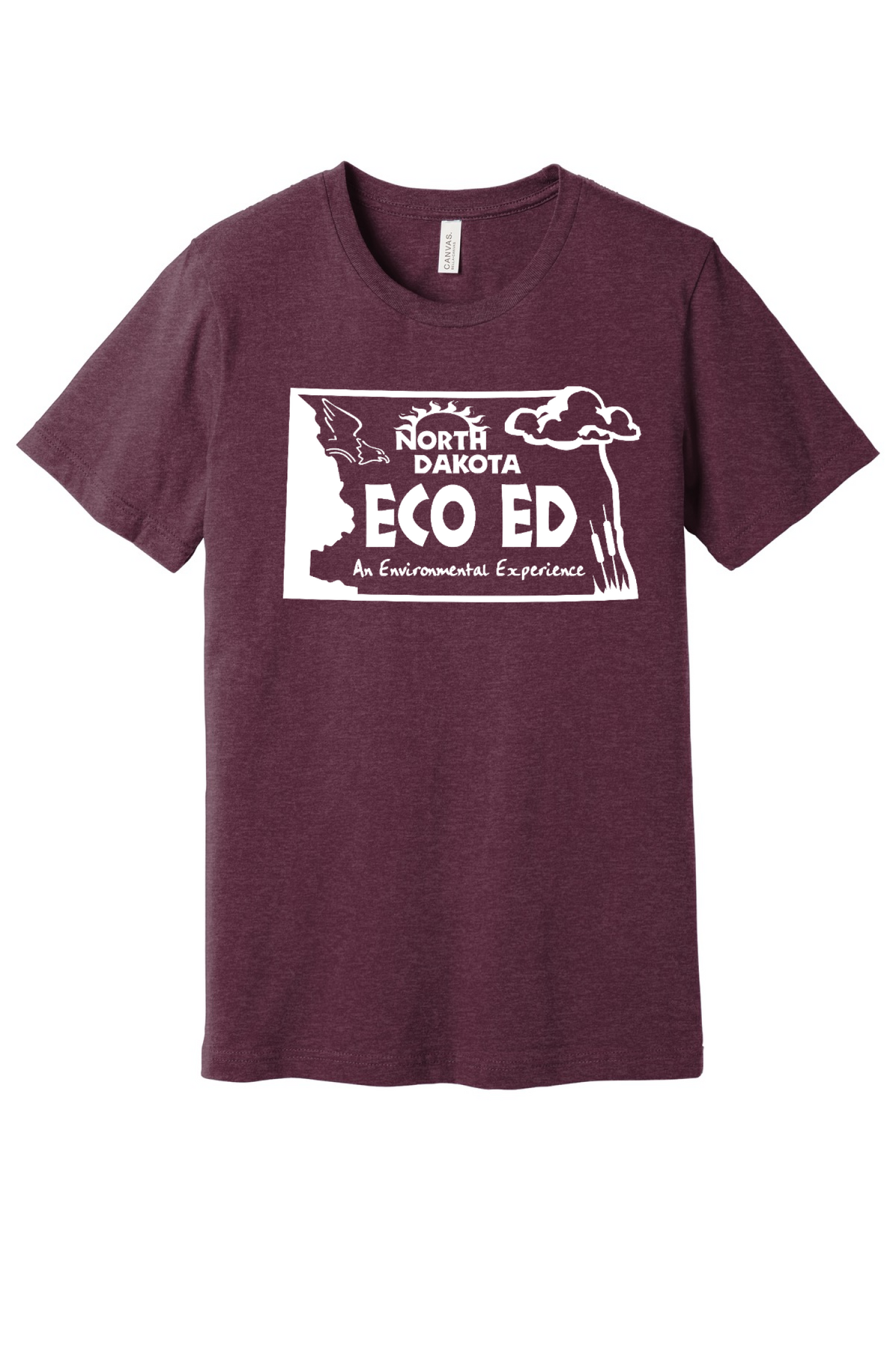 Front Design - Heather Maroon