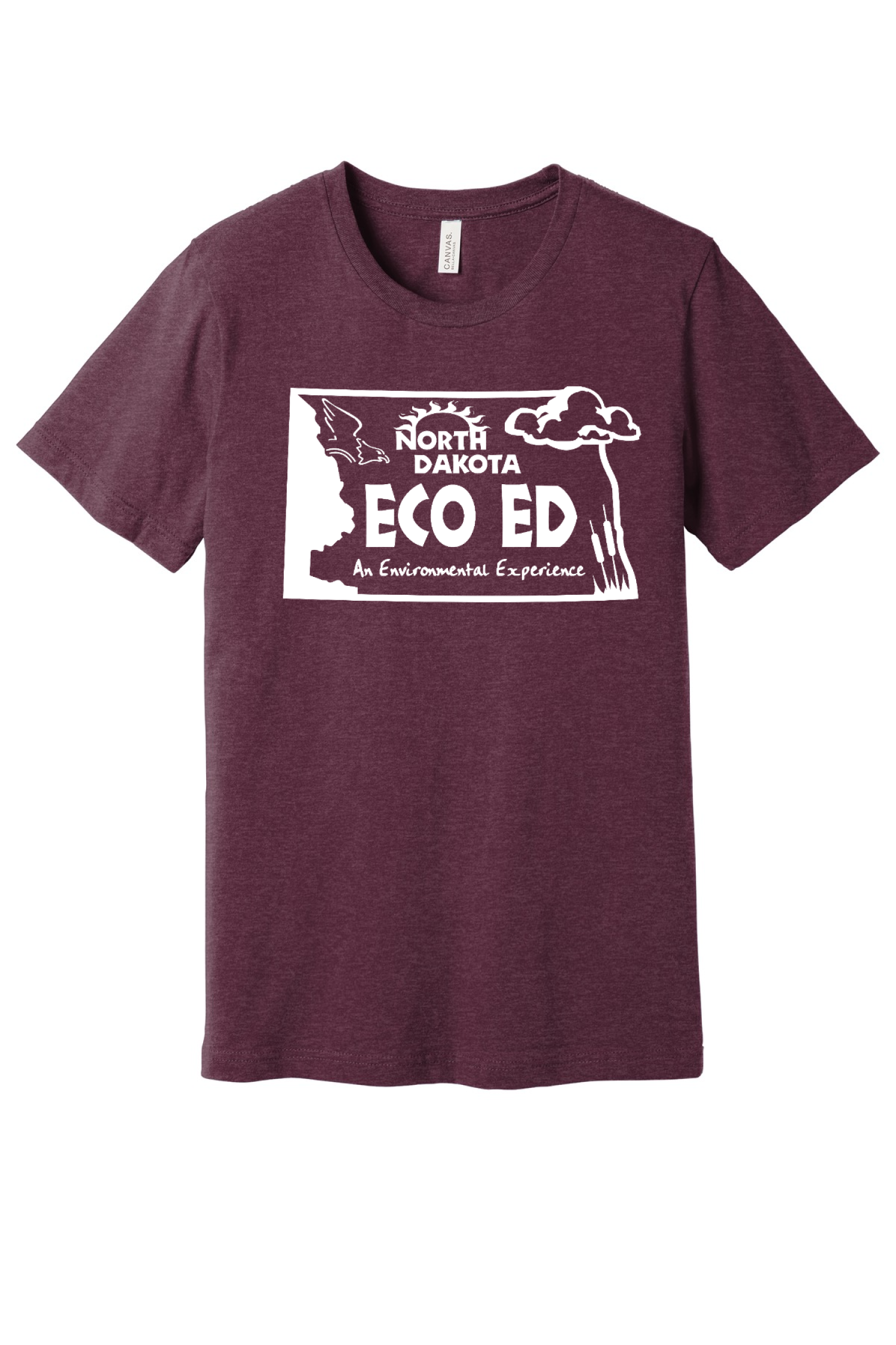 Front Design - Heather Maroon