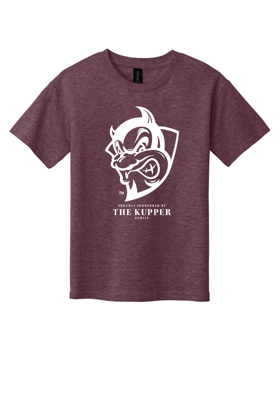 Front Design - Heather Maroon
