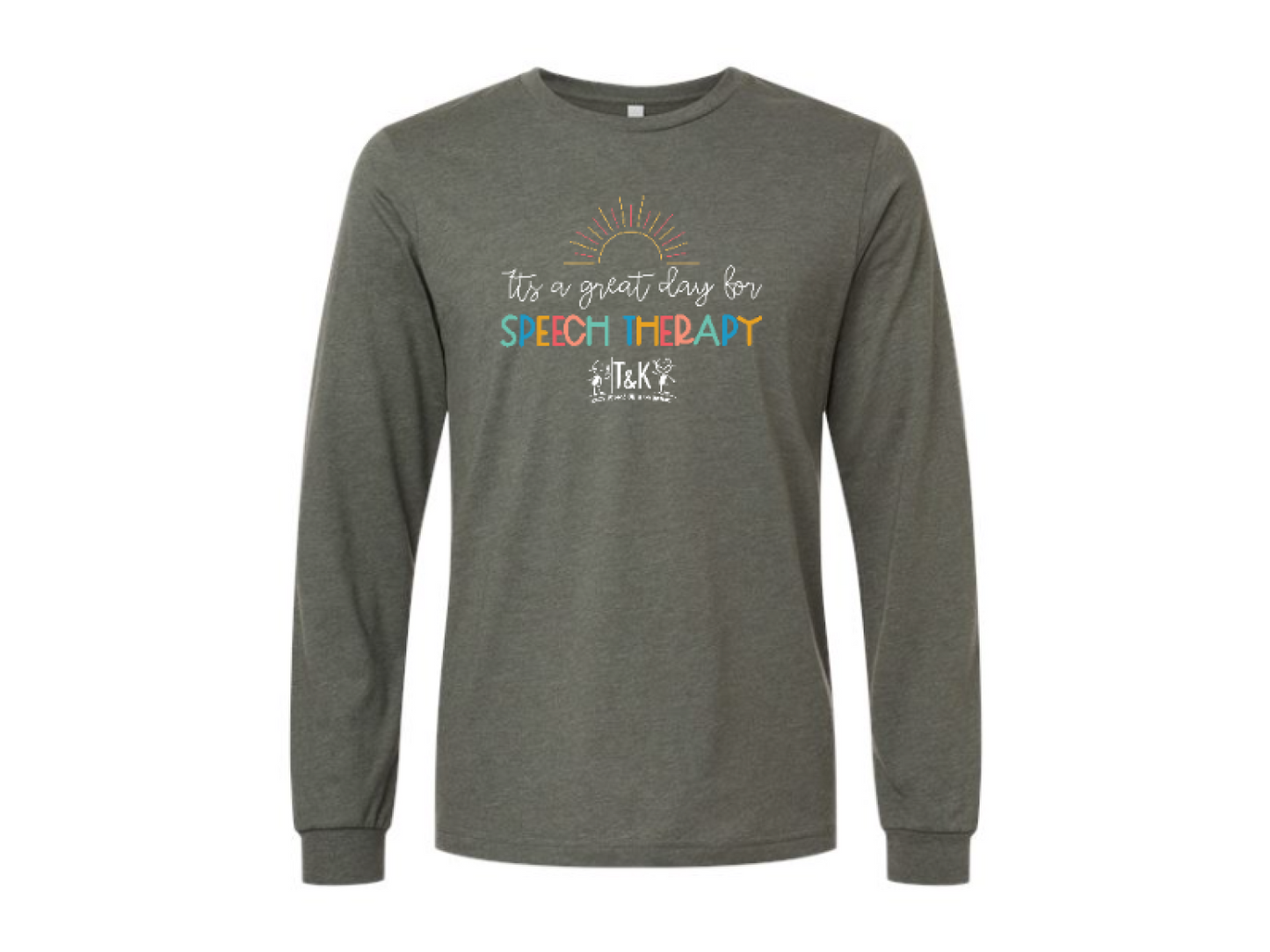 Front Design - Heather Military Green