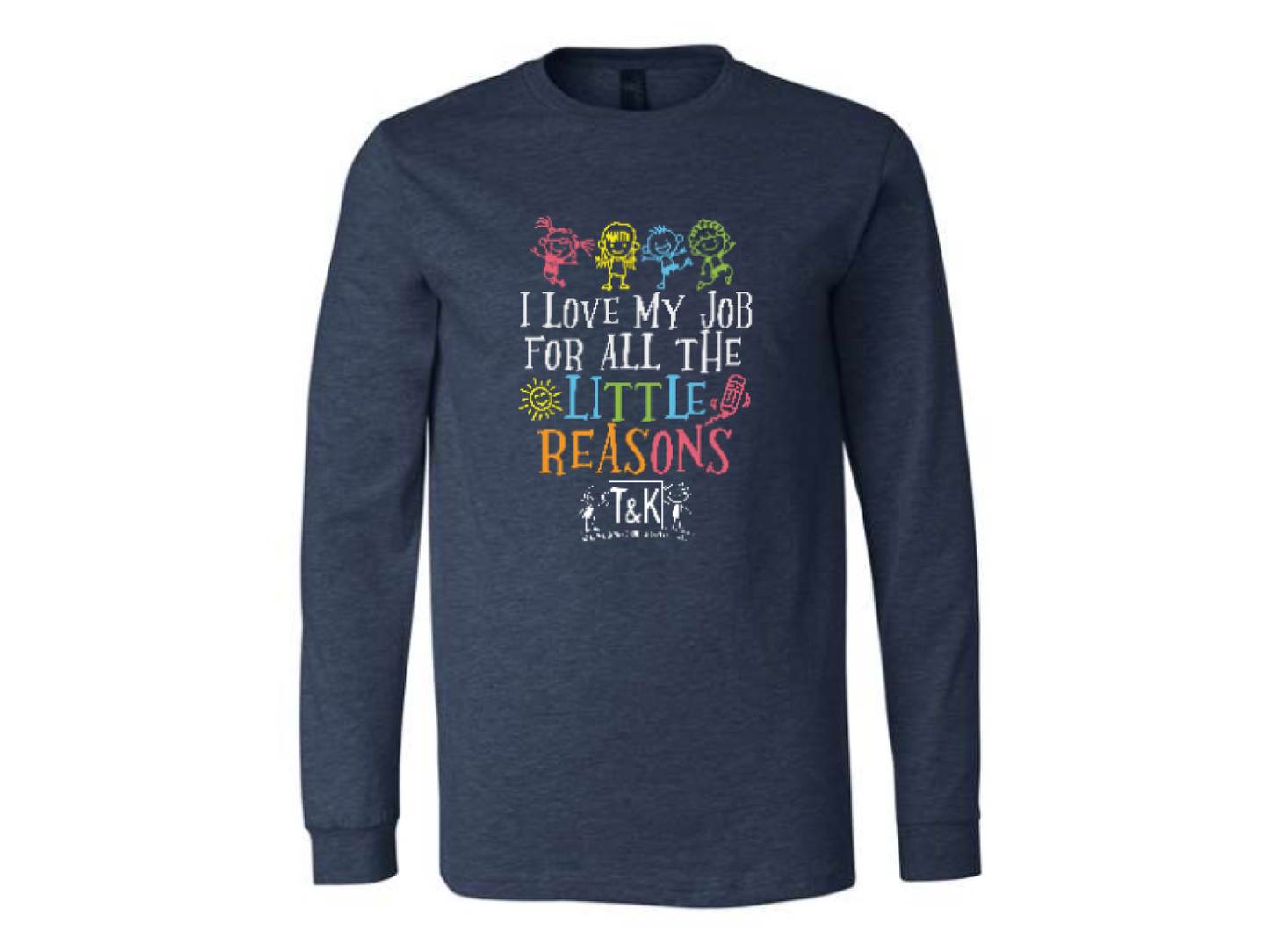 Front Design - Heather Navy