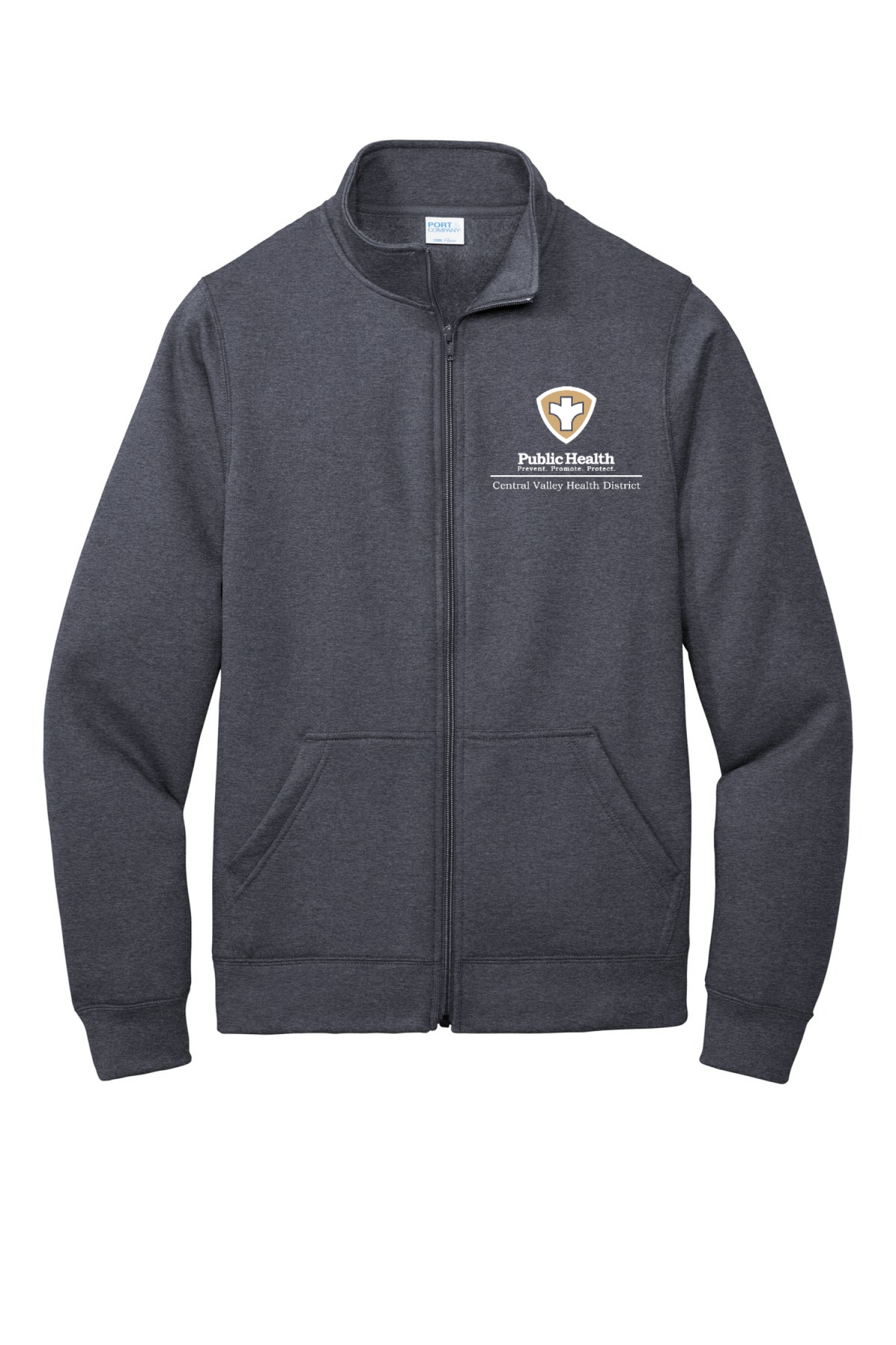 Front Design - Heather Navy