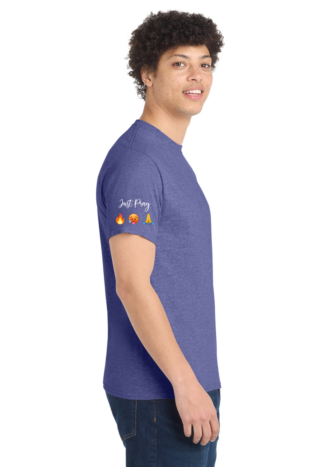 Left Design - Heather Purple
