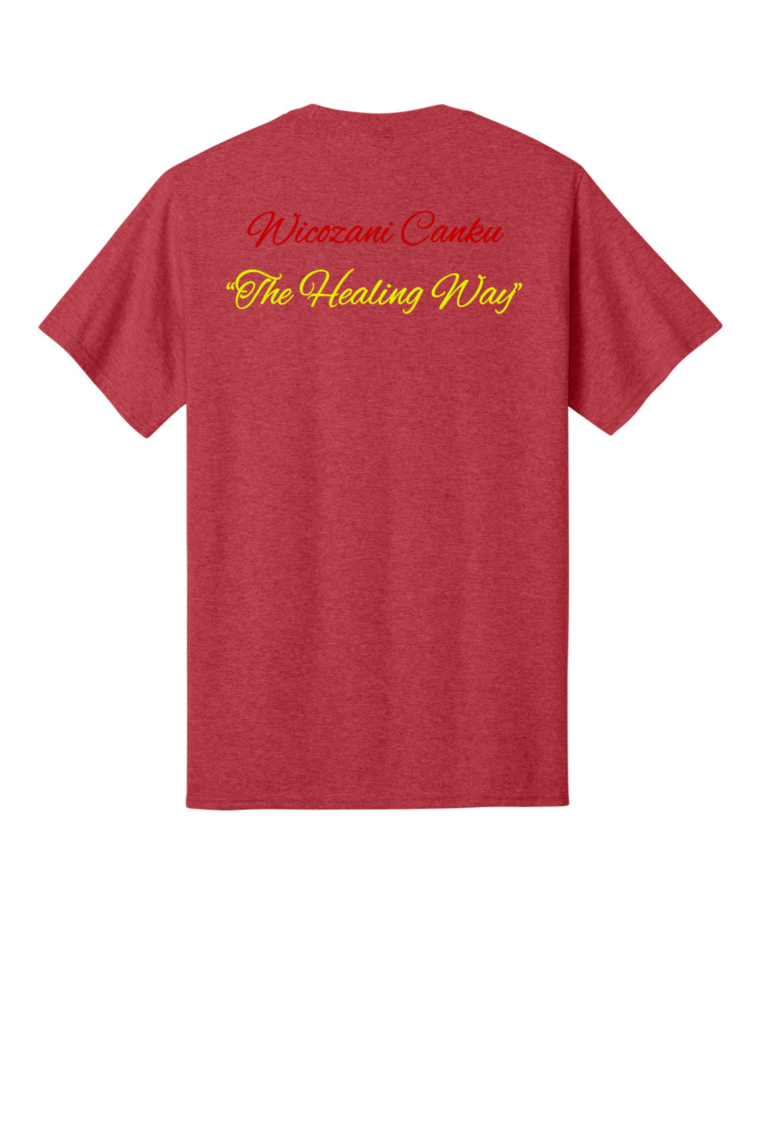 Back Design - Heather Red