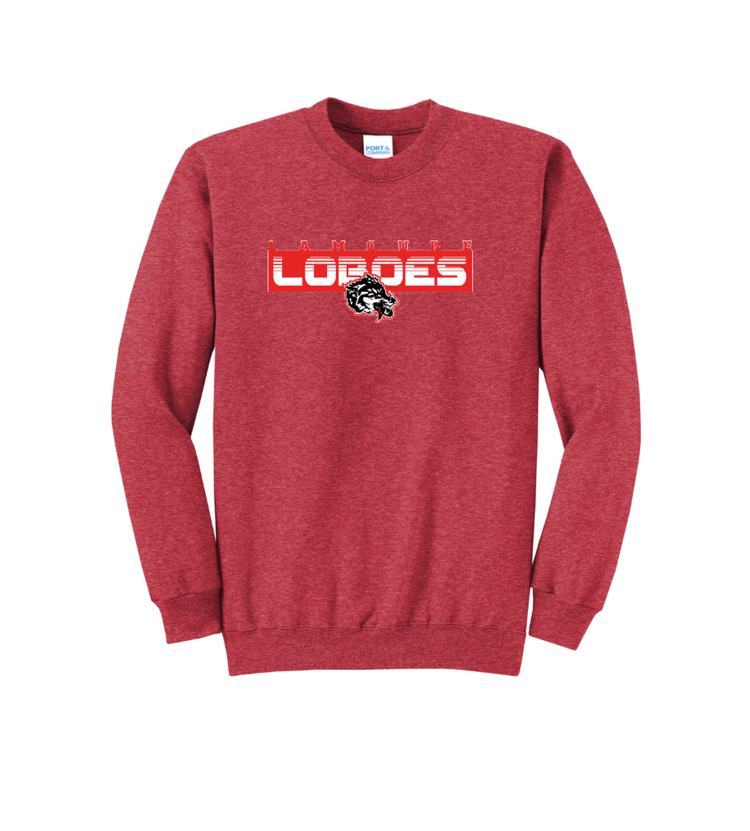 Front Design - Heather Red