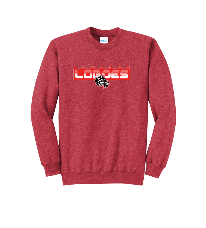 Front Design - Heather Red