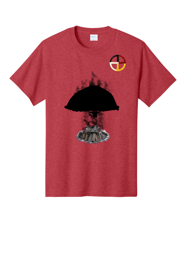 Front Design - Heather Red