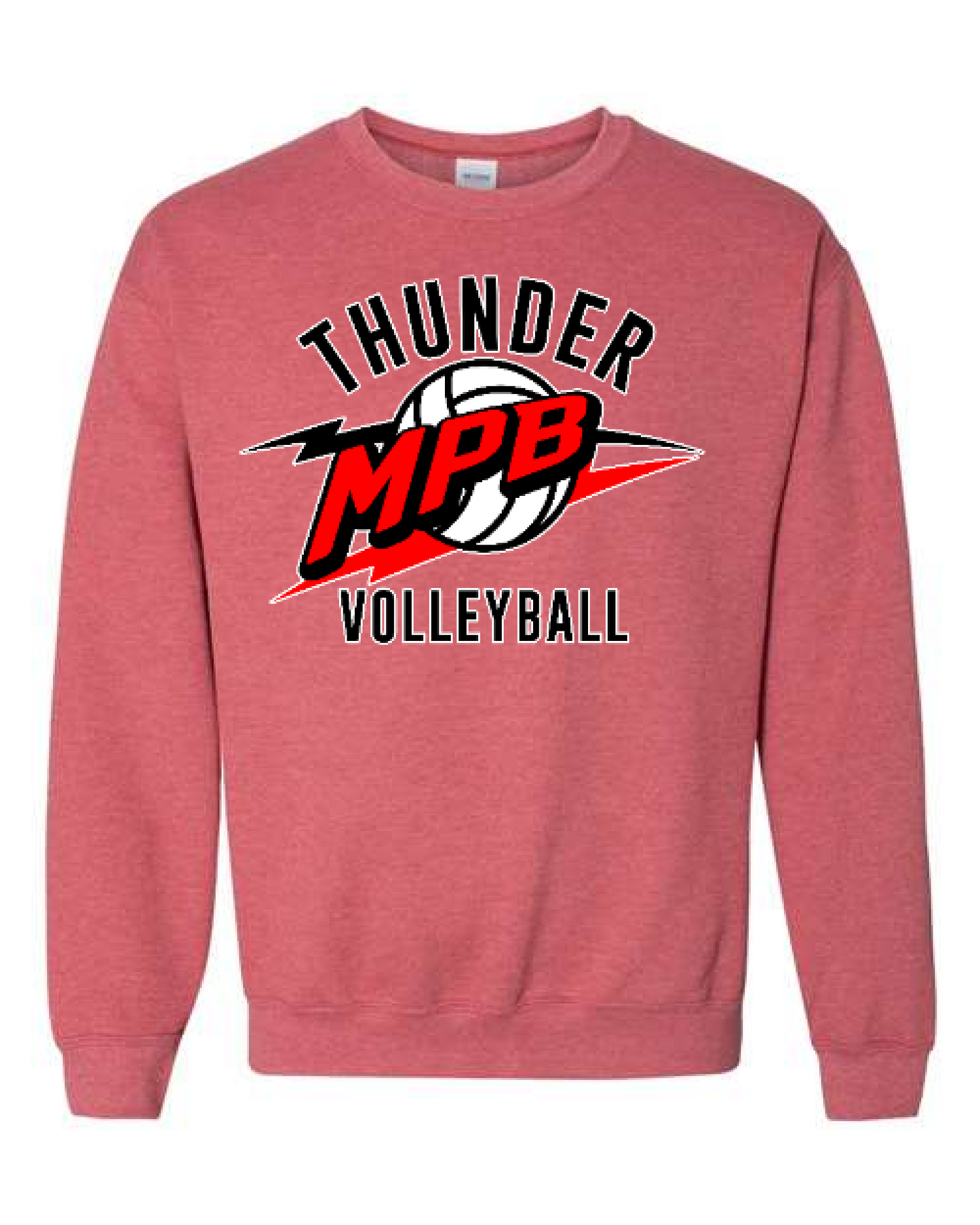 Front Design - Heather Scarlet Red