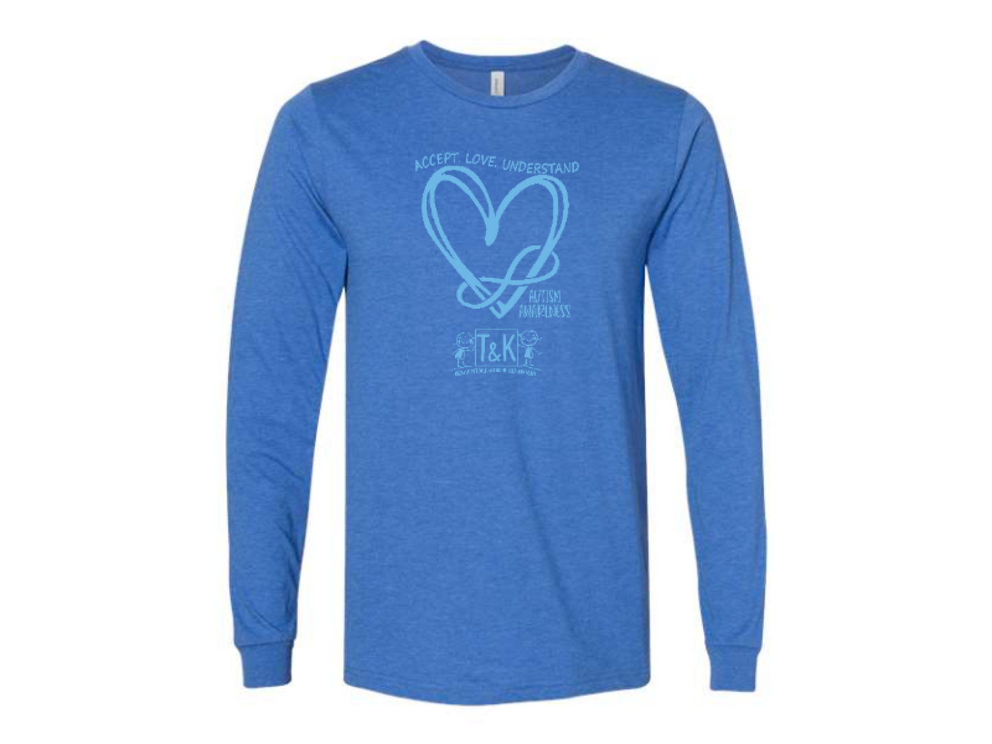 Front Design - Heather True Royal