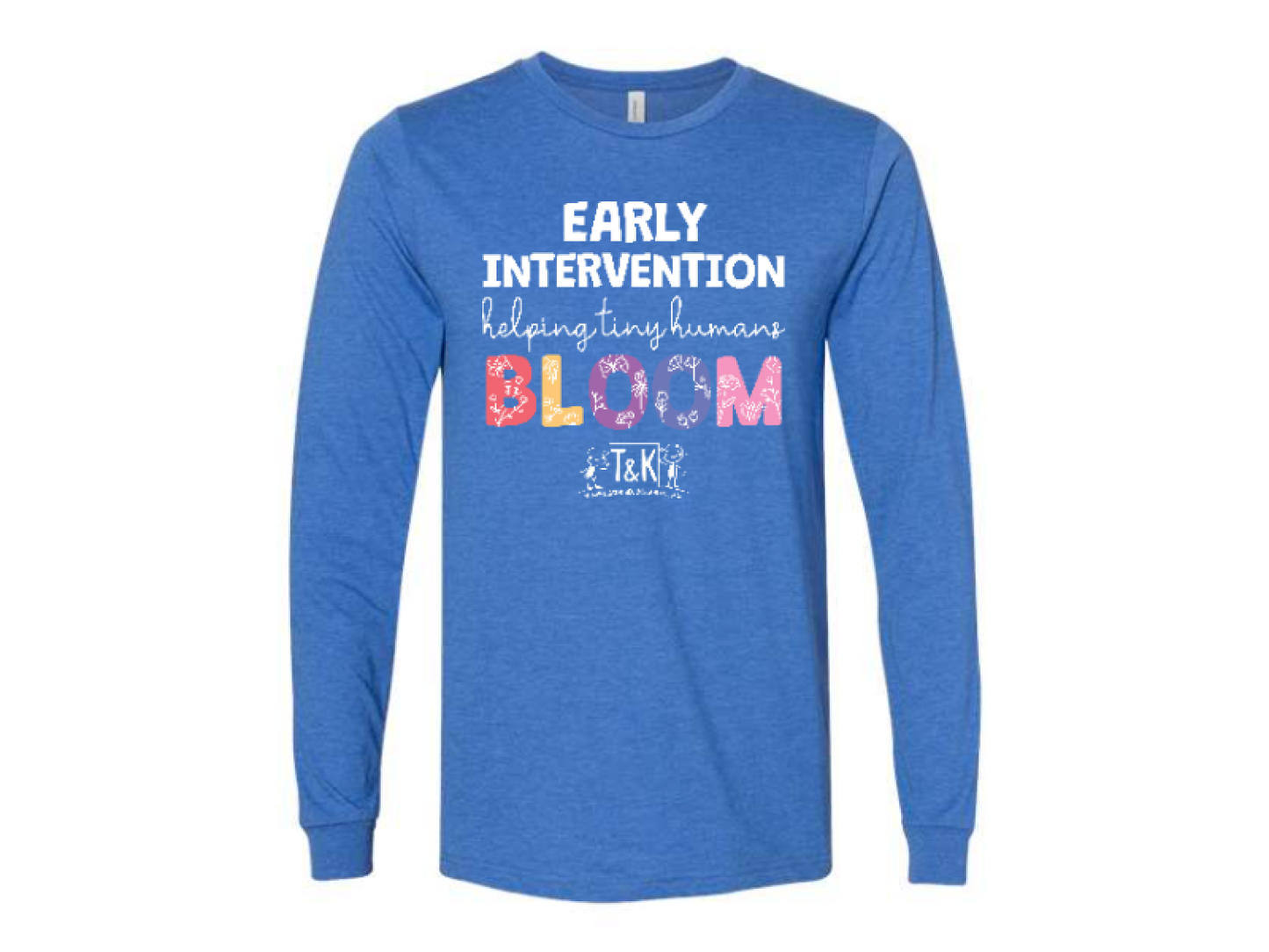 Front Design - Heather True Royal