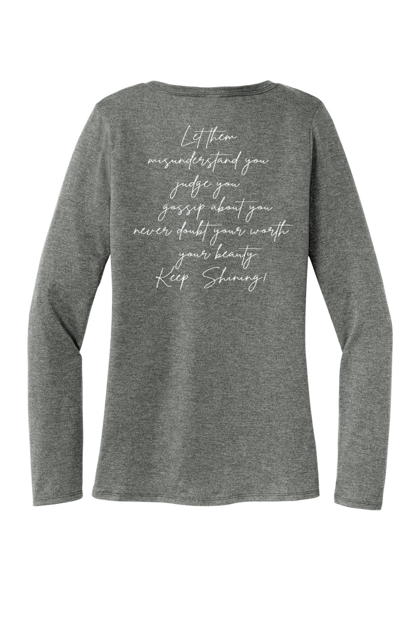 Back Design - Heathered Charcoal