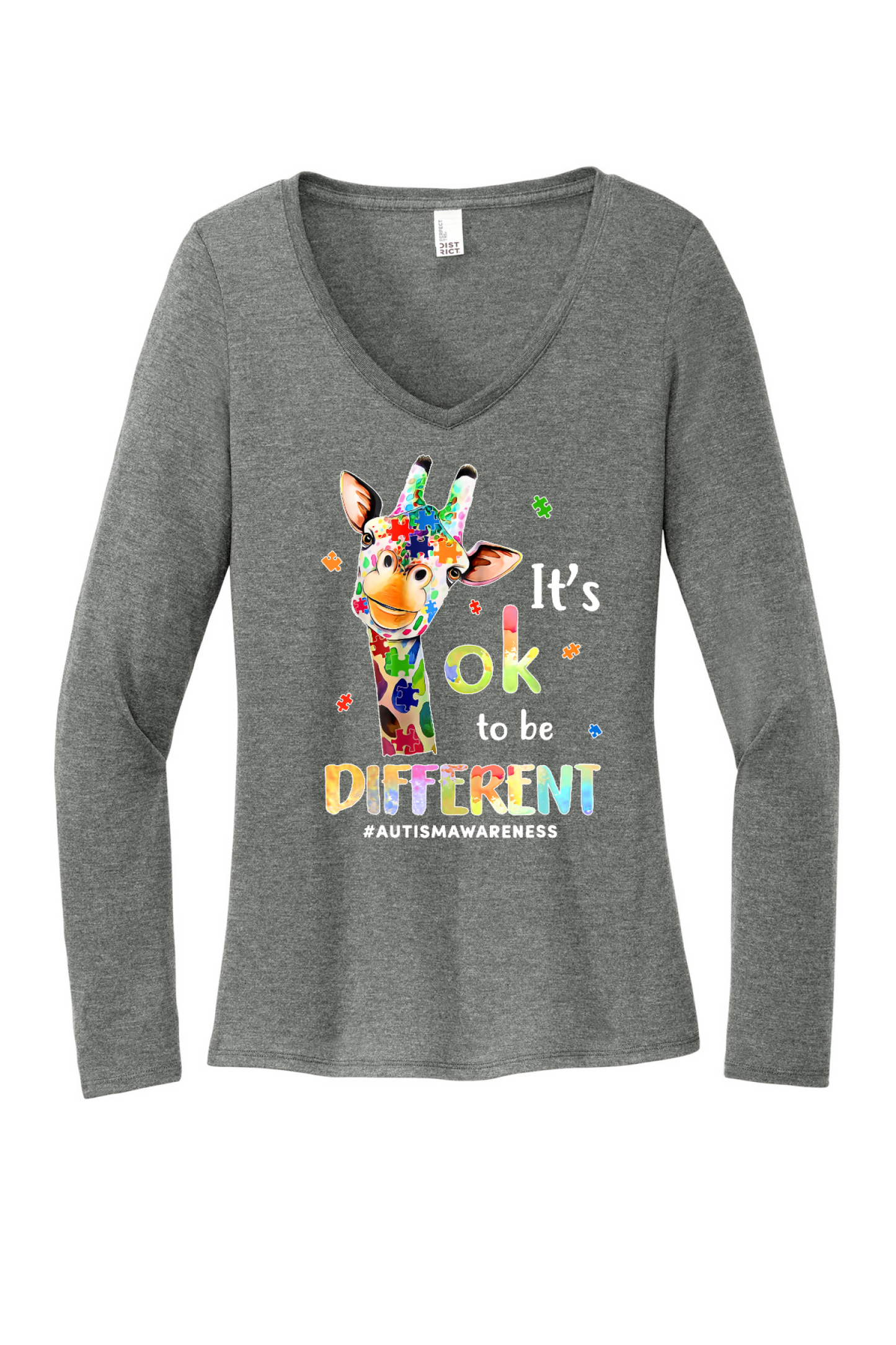 Front Design - Heathered Charcoal