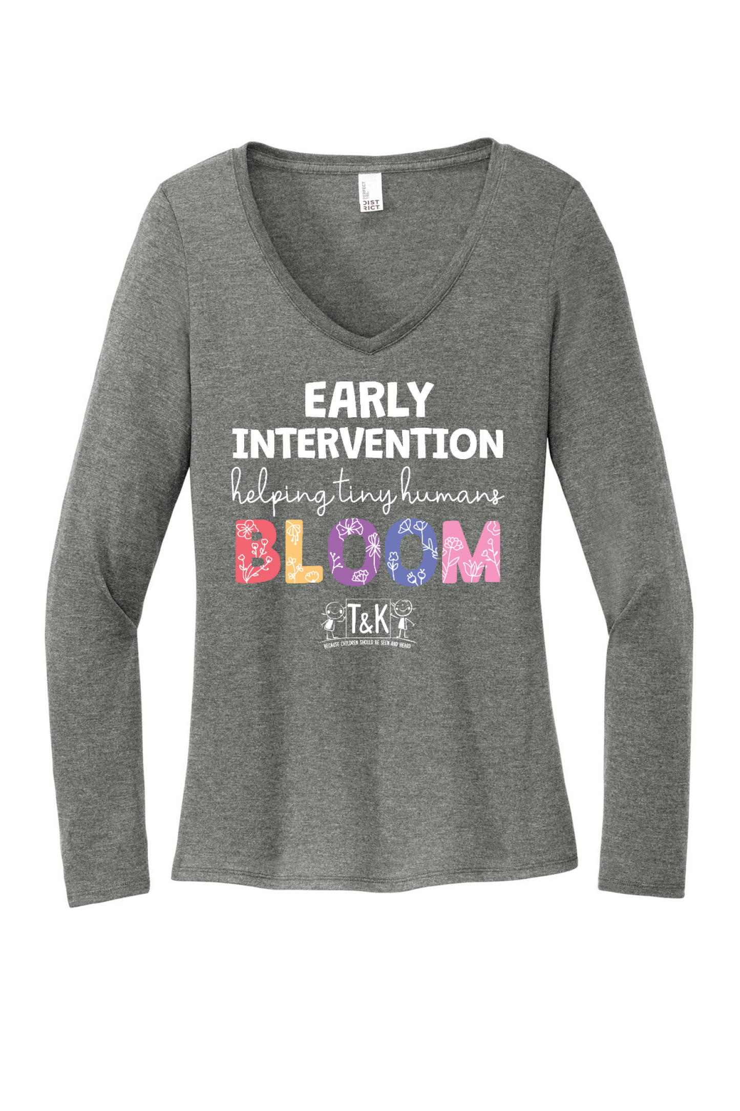 Front Design - Heathered Charcoal