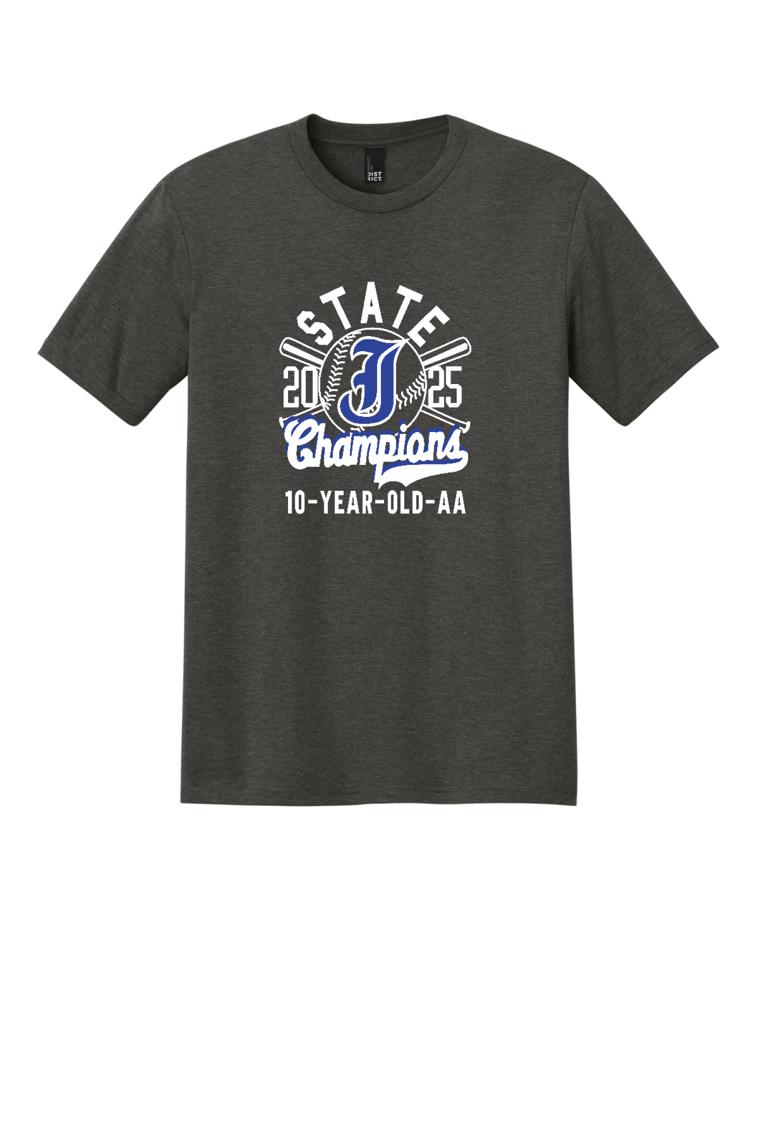 Front Design - Heathered Charcoal