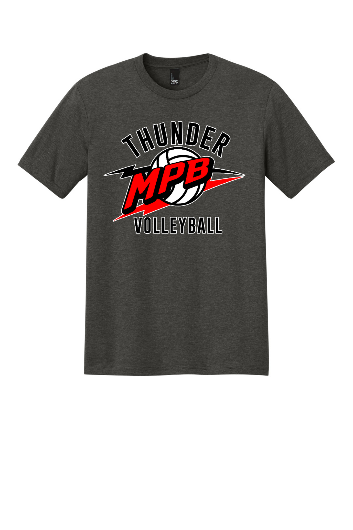 Front Design - Heathered Charcoal