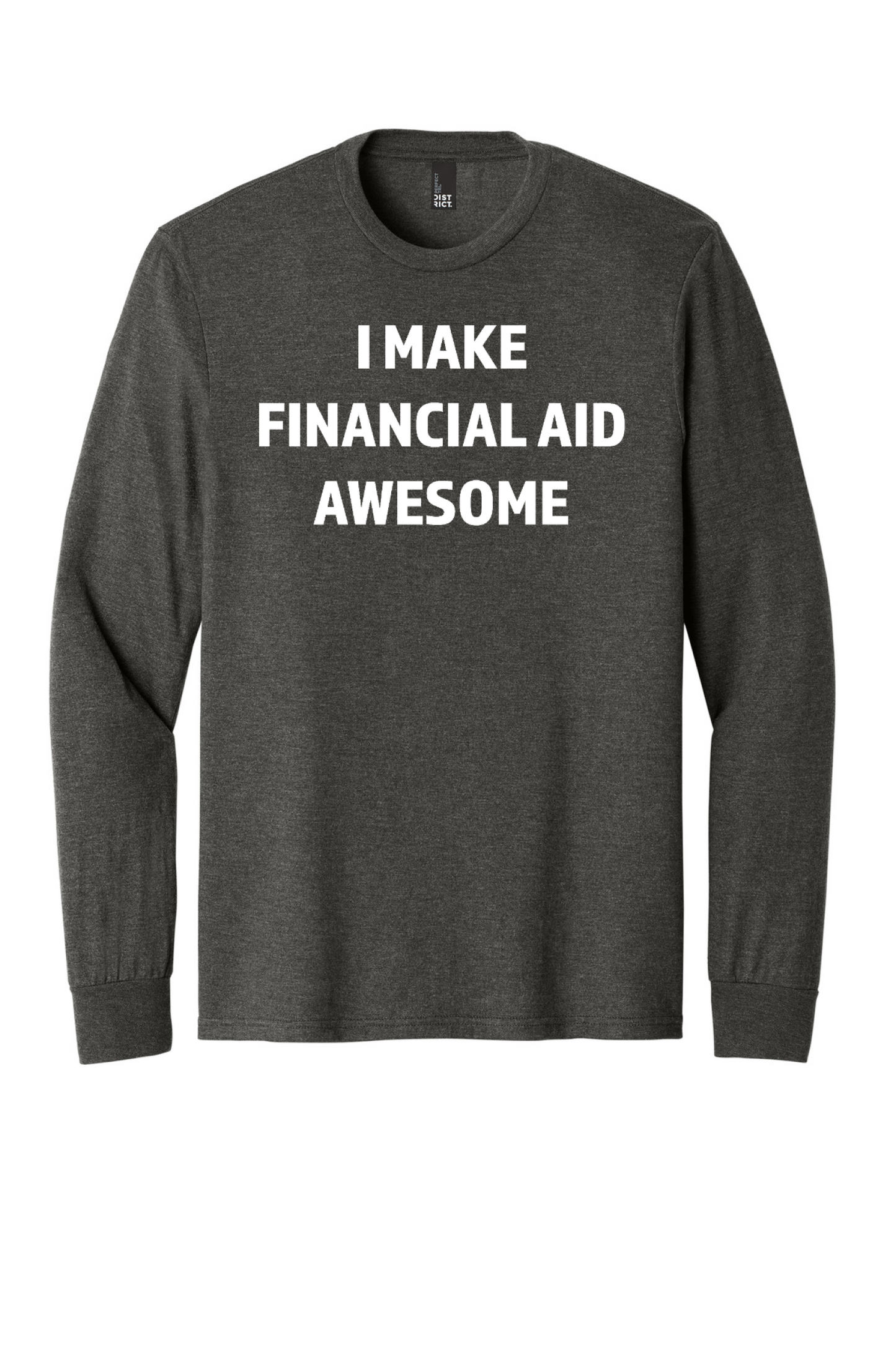 Front Design - Heathered Charcoal