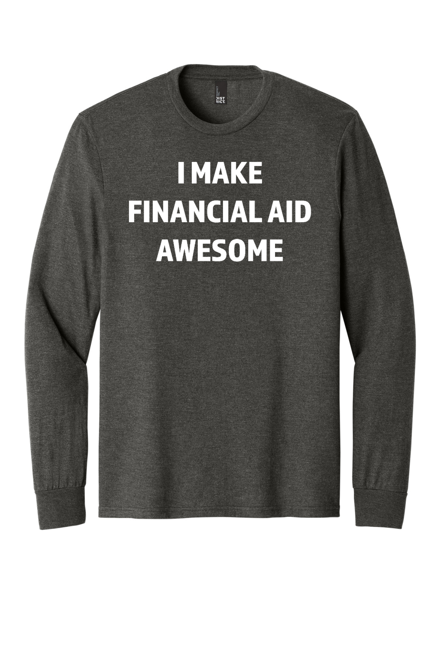 Front Design - Heathered Charcoal