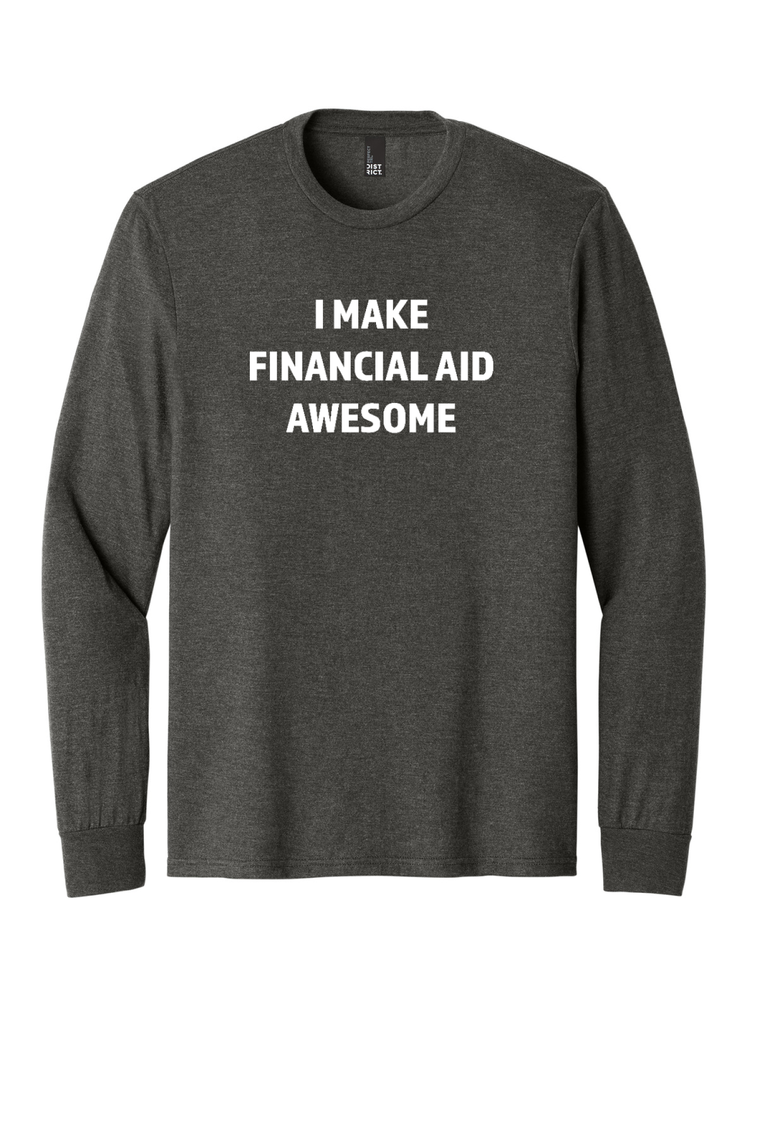 Front Design - Heathered Charcoal