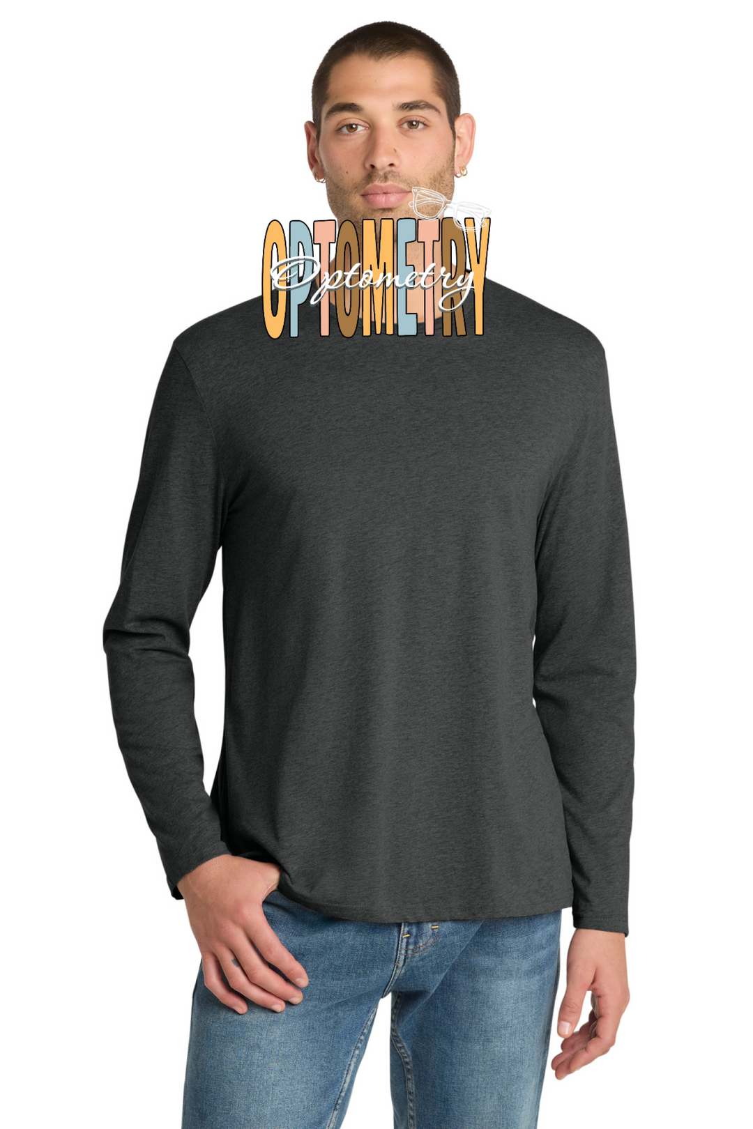 Front Design - Heathered Charcoal