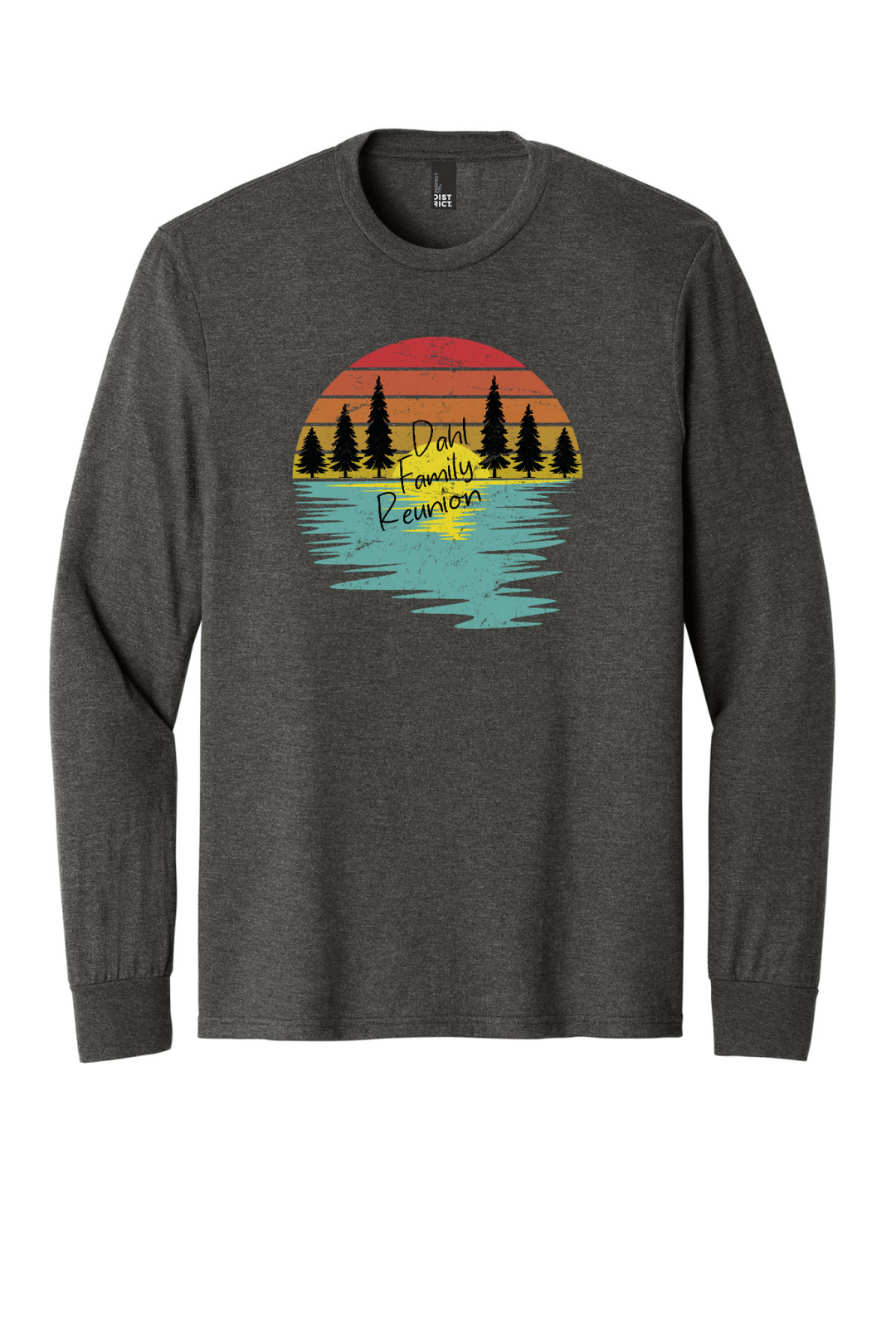 Front Design - Heathered Charcoal