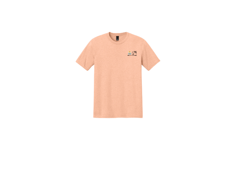 Front Design - Heathered Dusty Peach