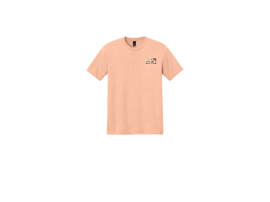 Front Design - Heathered Dusty Peach
