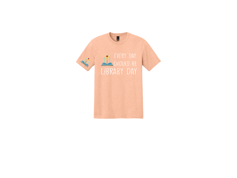 Front Design - Heathered Dusty Peach