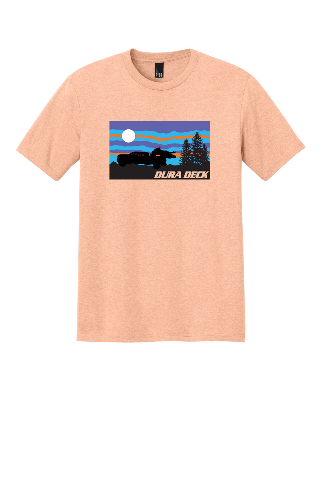 Front Design - Heathered Dusty Peach